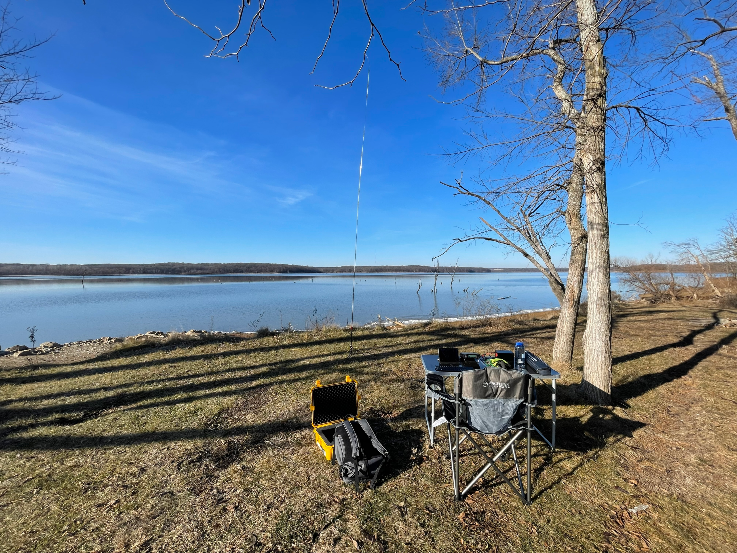 POTA 2025/12/14: Hillsdale State Wildlife Area