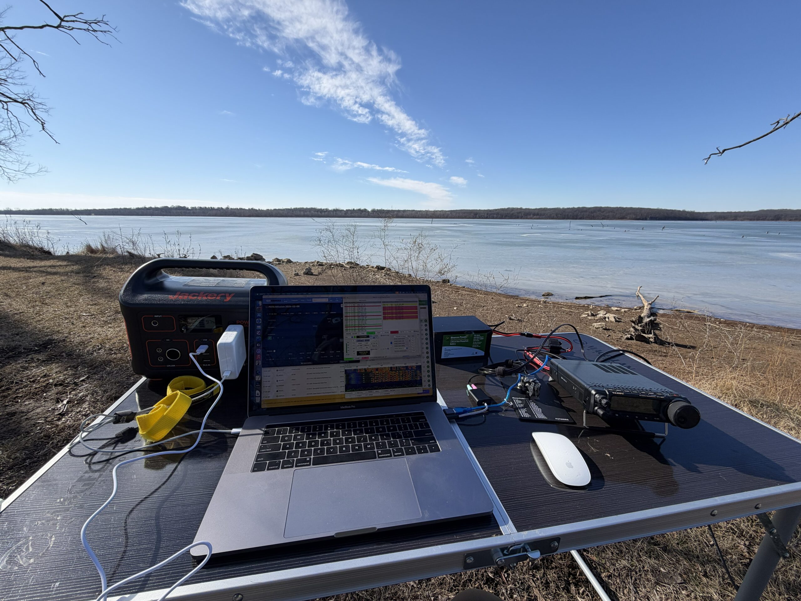 POTA 2026/02/08 – Hillsdale Lake